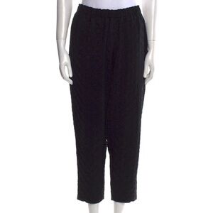 ISSEY MIYAKE Herbal Mosaic Solid Cropped Pants